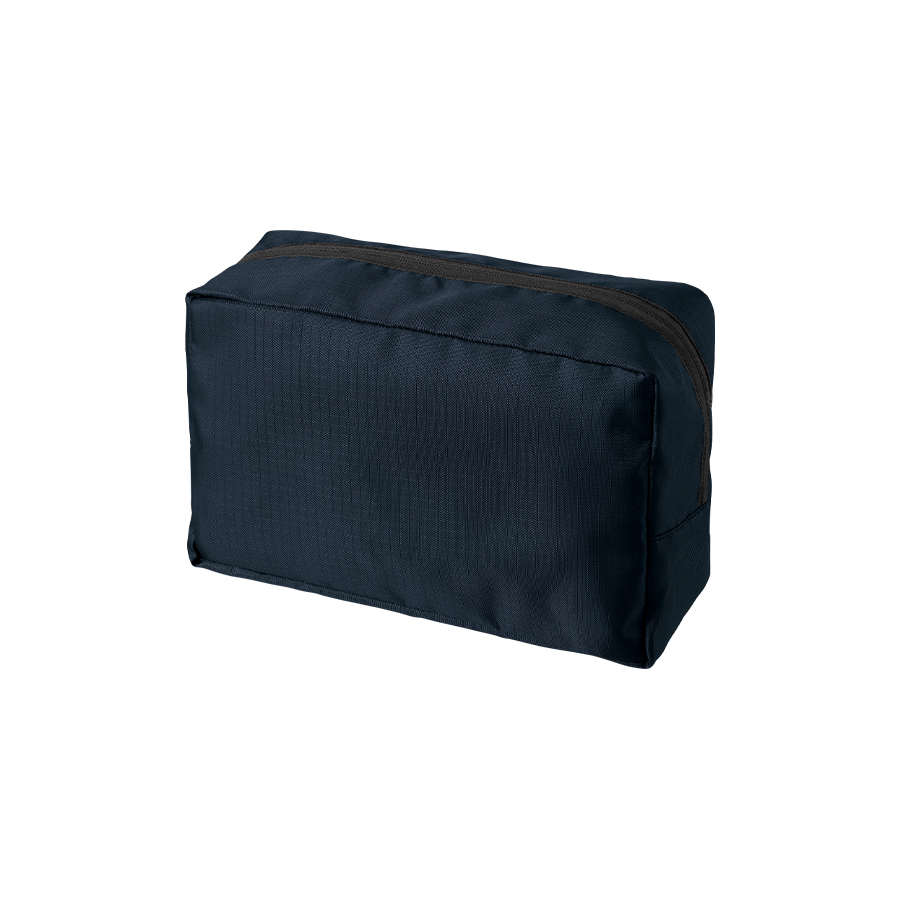 リップストップスクエアポーチ(L) ネイビー