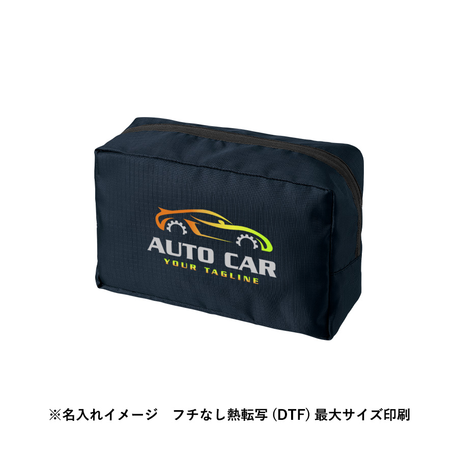 リップストップスクエアポーチ(L) ベージュ（TP-0062-028）画像-7