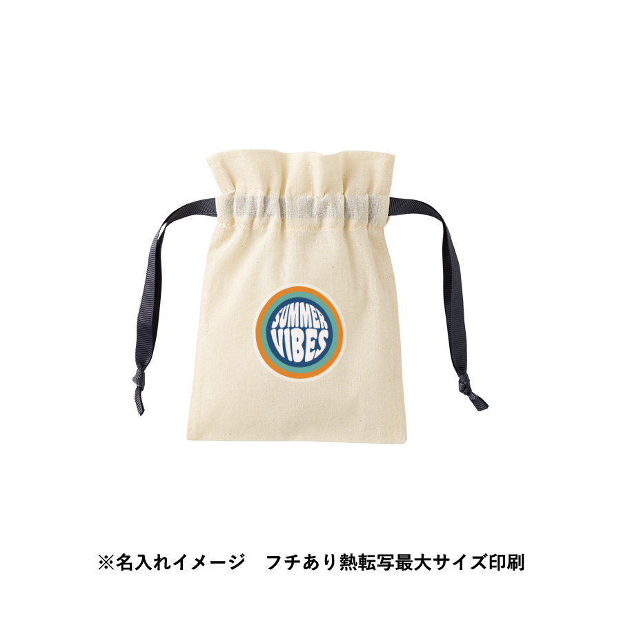 コットンカラーリボン巾着(SS)ライトピンク（TP-0064-040）画像-7