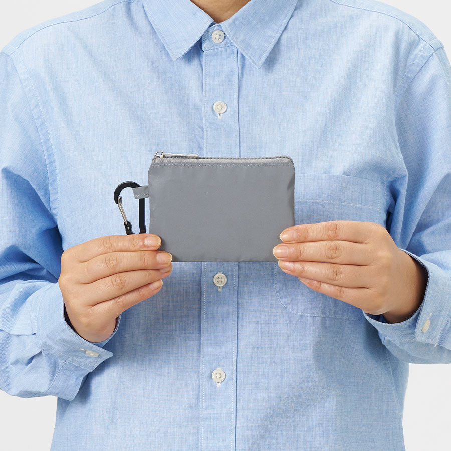 リフレクターポーチ(S) グレー(TP-0068-011)画像-2