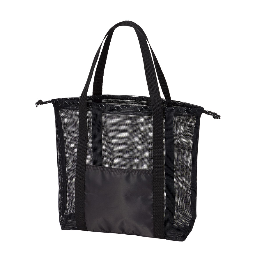 メッシュライントート(L) ブラック