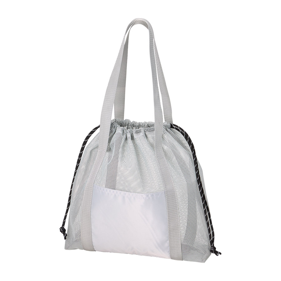 メッシュライントート(L) グレー（TR-1396-011）画像-2