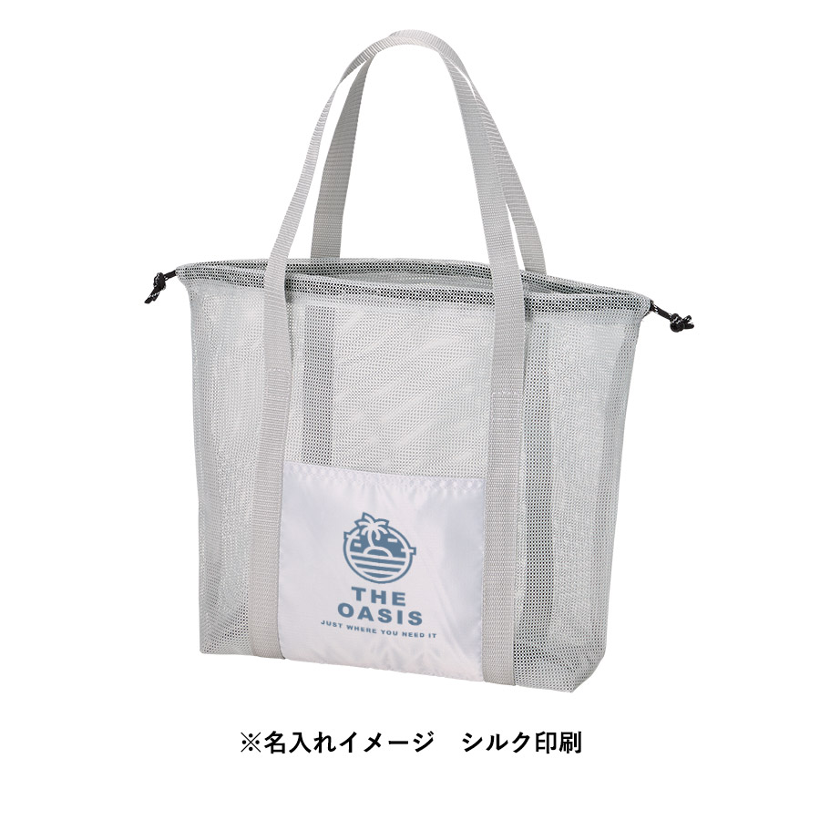 メッシュライントート(L) グレー（TR-1396-011）画像-8