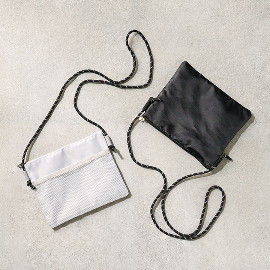 メッシュポケットサコッシュ ブラック（TR-1397-009）画像-3