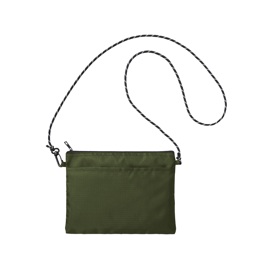 リップストップポケットサコッシュ カーキ