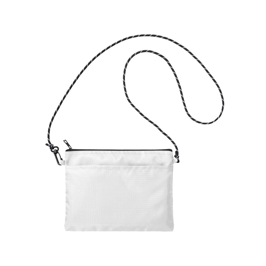 リップストップポケットサコッシュ ホワイト