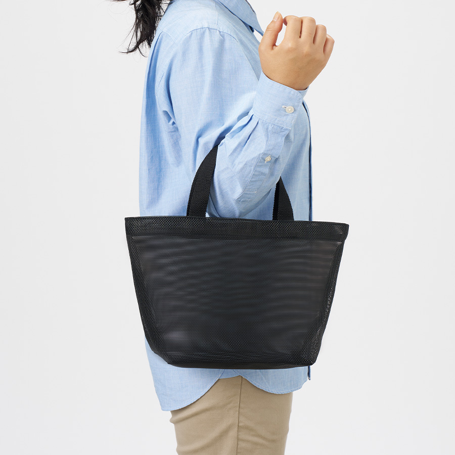 ハードメッシュトート(S) ナチュラルホワイト（TR-1431-044）画像-2