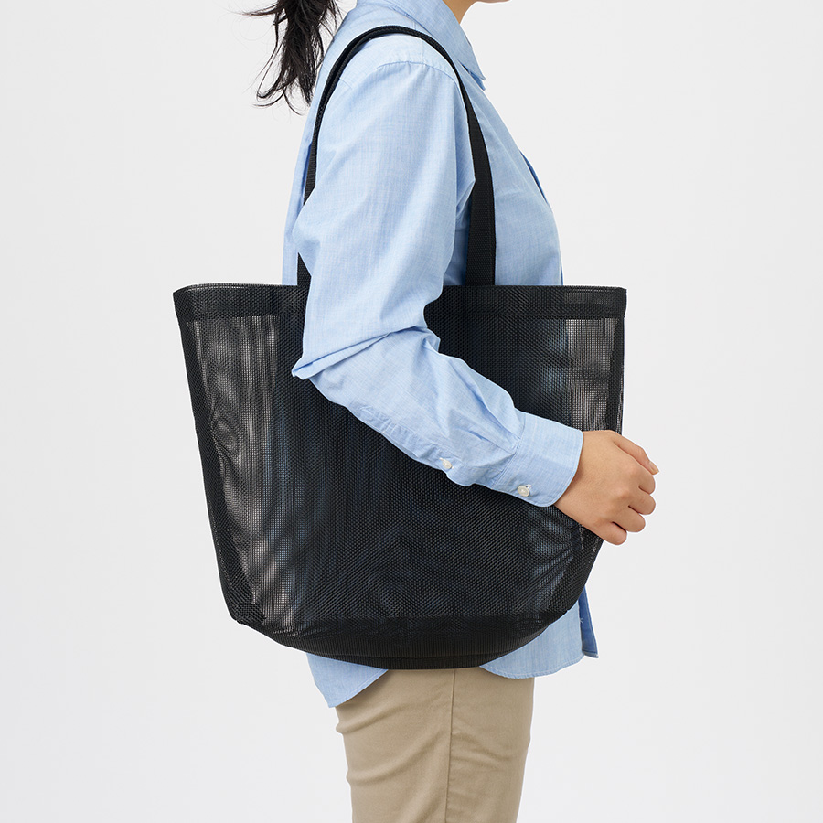 ハードメッシュトート(M) スモークブルー（TR-1432-034）画像-2