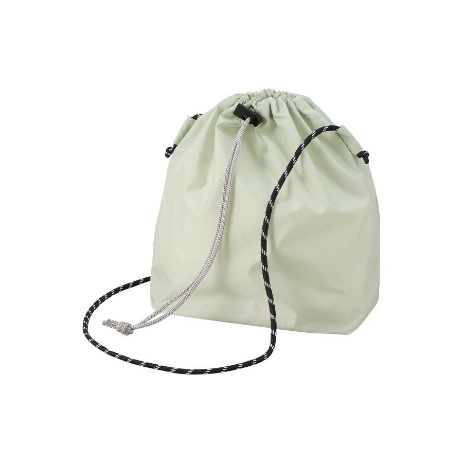 ファインライトポリ巾着ショルダー オリーブ