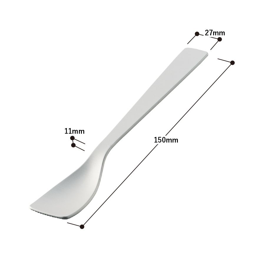 アイスクリームスプーン　ラージ　シルバー（TS-1810-005）画像-3