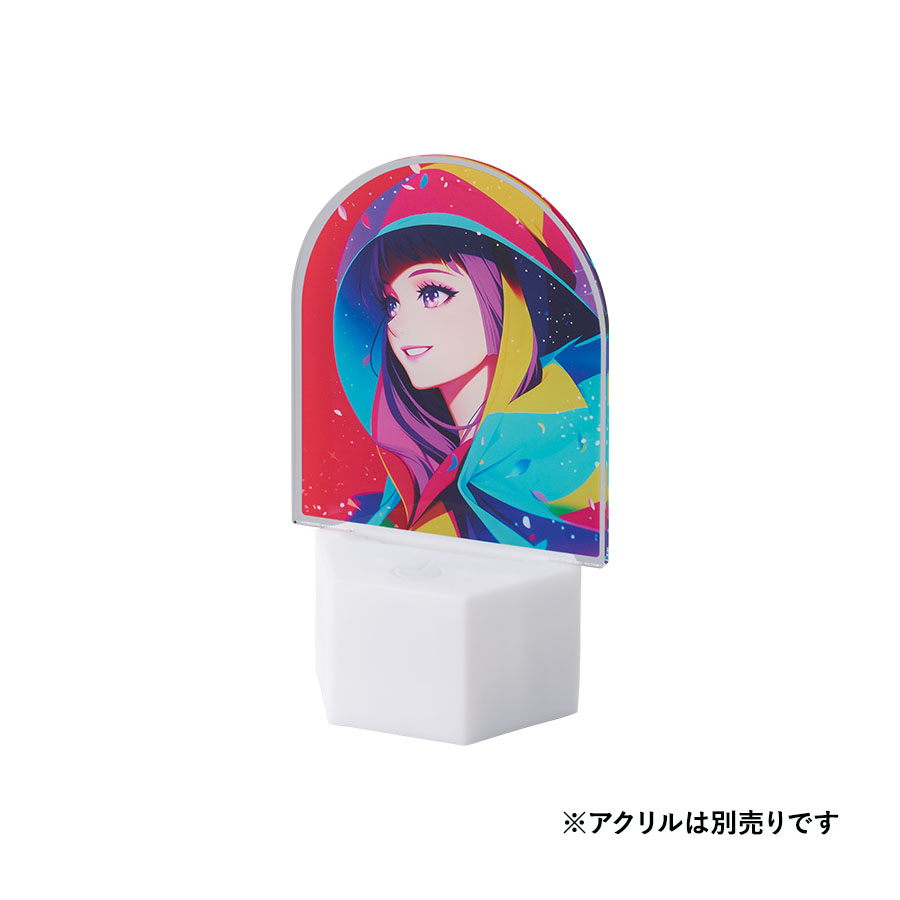 ライティングスタンドミニ　六角(アクリル板対応)　ブラック（TS-1828-009）画像-3