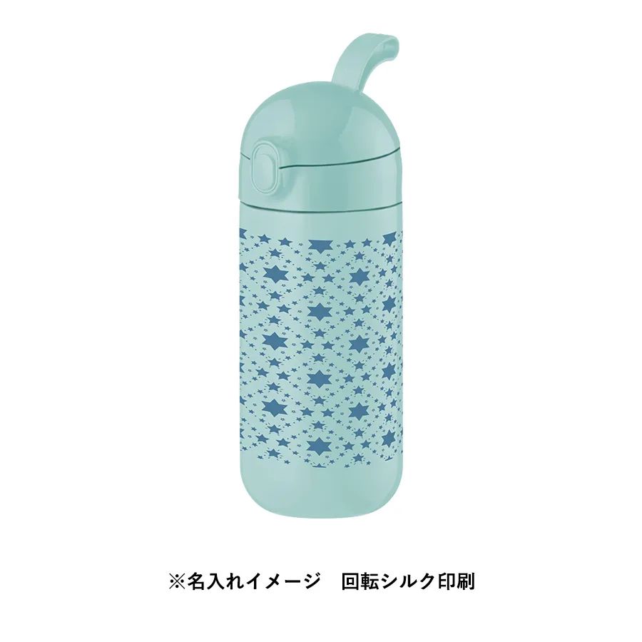 Maluttoワンタッチサーモステンレスボトル420ml チャコールブラック（TS-1842-009）画像-5