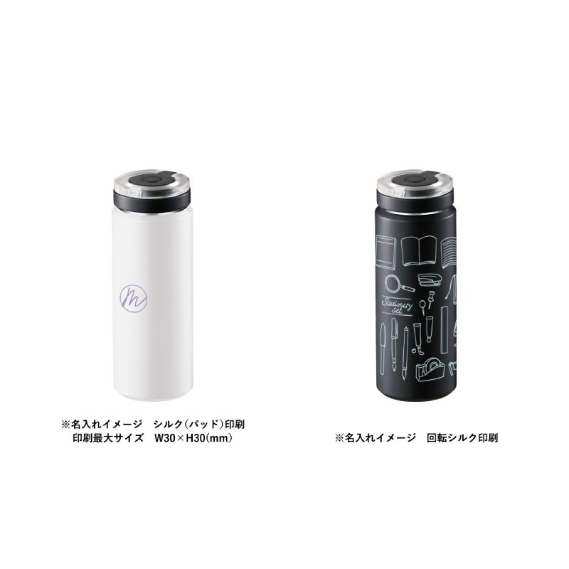 Zalatto炭酸サーモボトル530ml　ブラック（TS-1874-009）画像-6