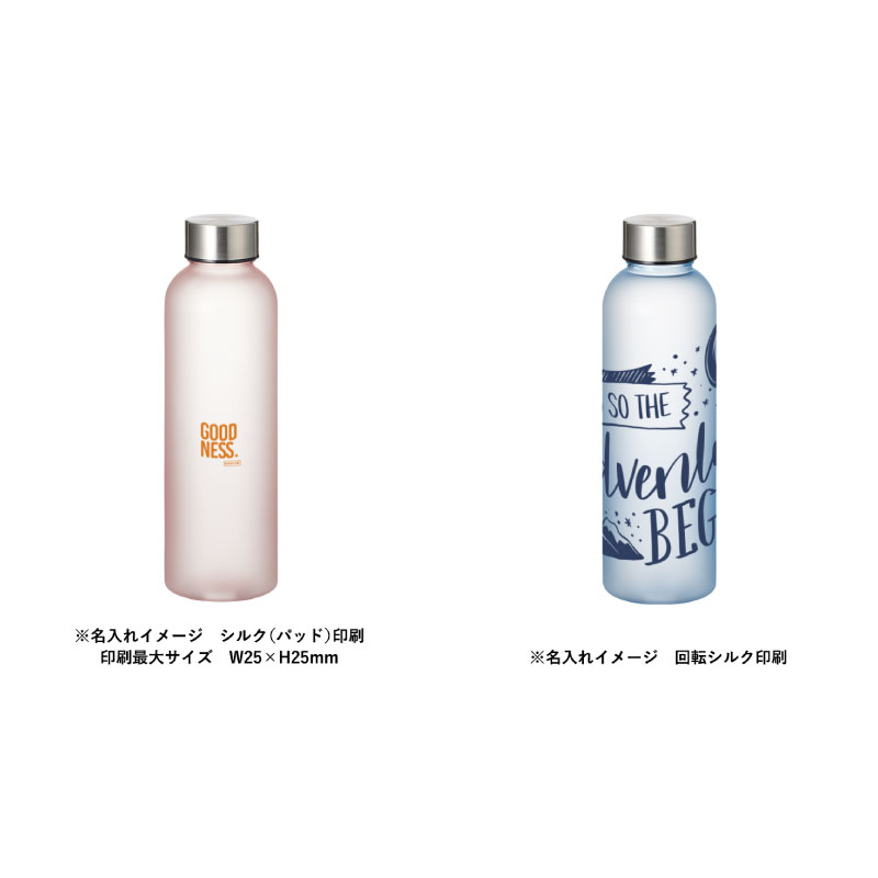 シリコンシェイカーボール+目盛り付フロストボトル570ml セット ブルー（TS-1893-001）画像-6