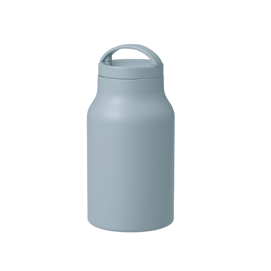 Handitシンプルサーモボトル350ml　サックスブルー