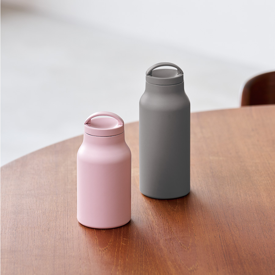 Handitシンプルサーモボトル350ml　サックスブルー（TS-1922-034）画像-13