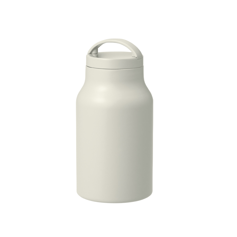 Handitシンプルサーモボトル350ml　オフホワイト