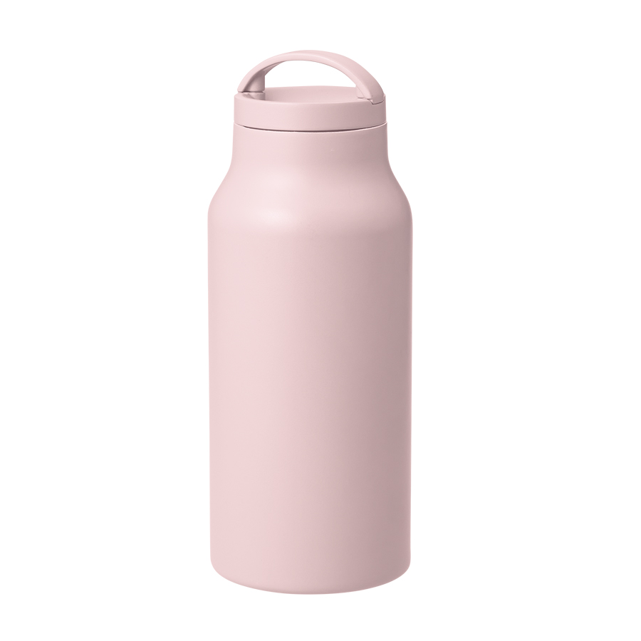 Handitシンプルサーモボトル500ml ピンクベージュ