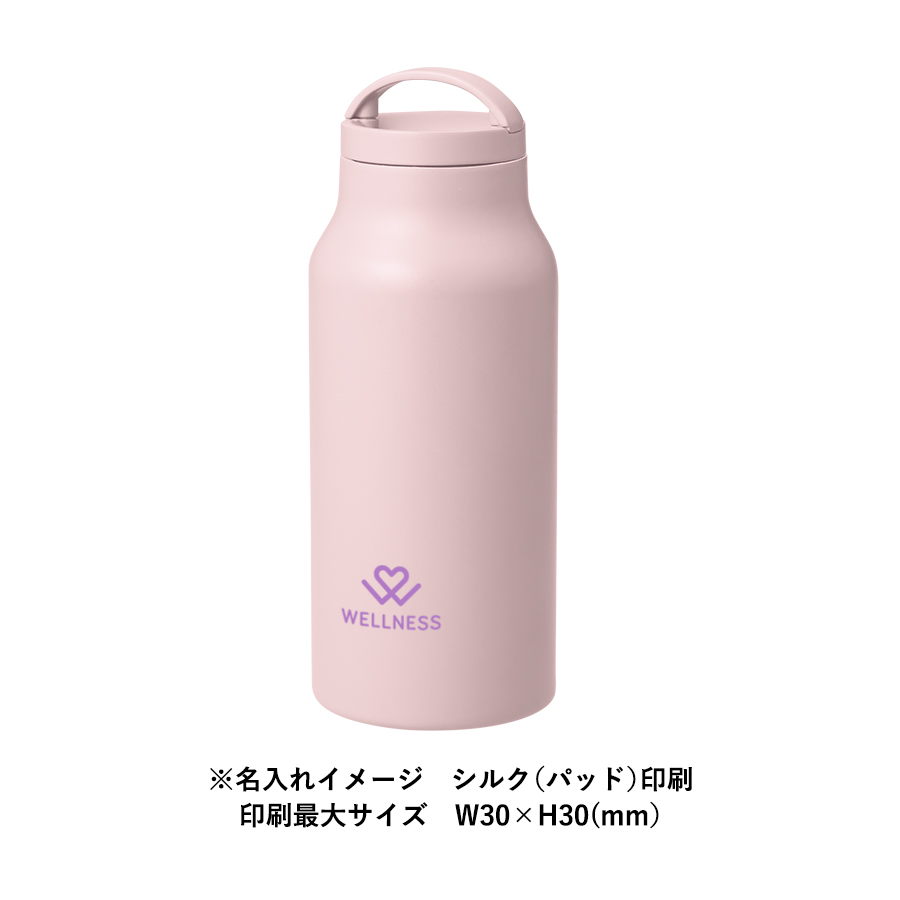 Handitシンプルサーモボトル500ml　ピンクベージュ（TS-1923-030）画像-5