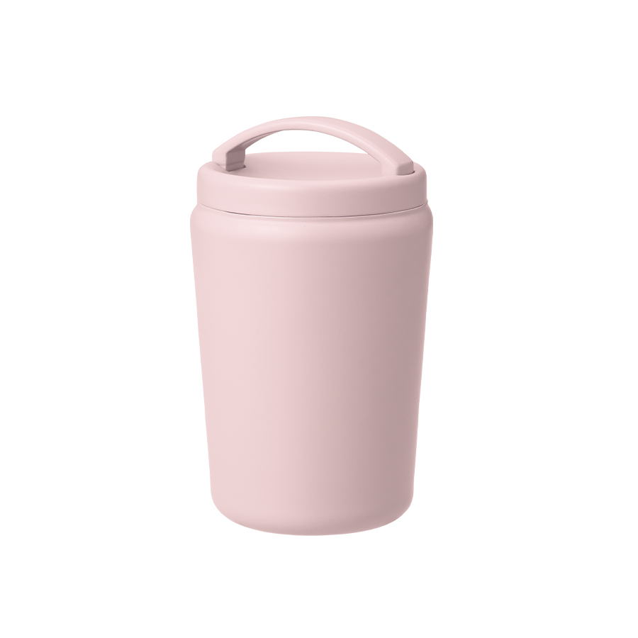Handitシンプルサーモタンブラー360ml　ピンクベージュ