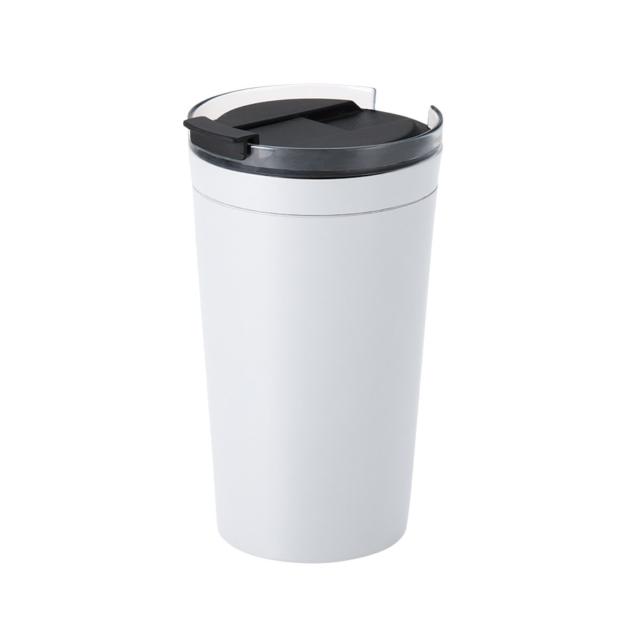 クリアリップサーモタンブラー 350ml ホワイト