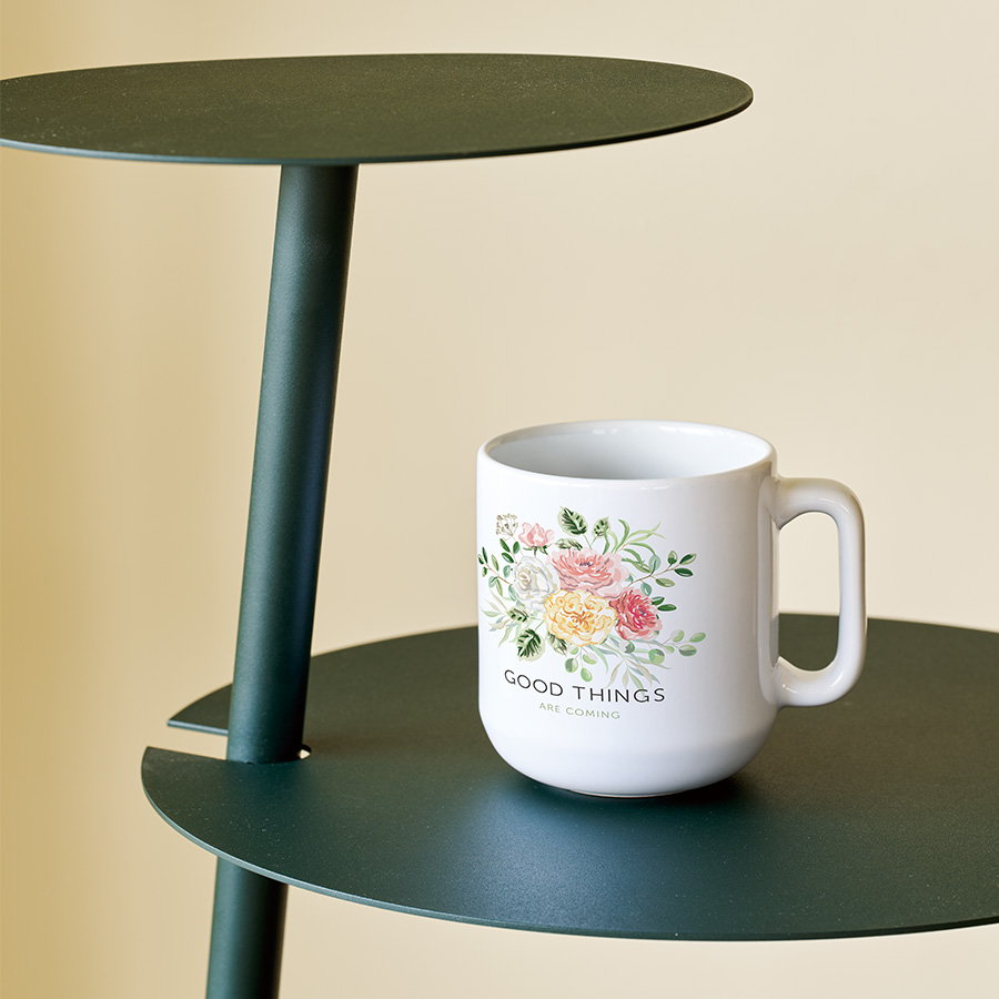 陶器マグストレート ラウンドボトム ホワイト(TS-1936-044)画像-2