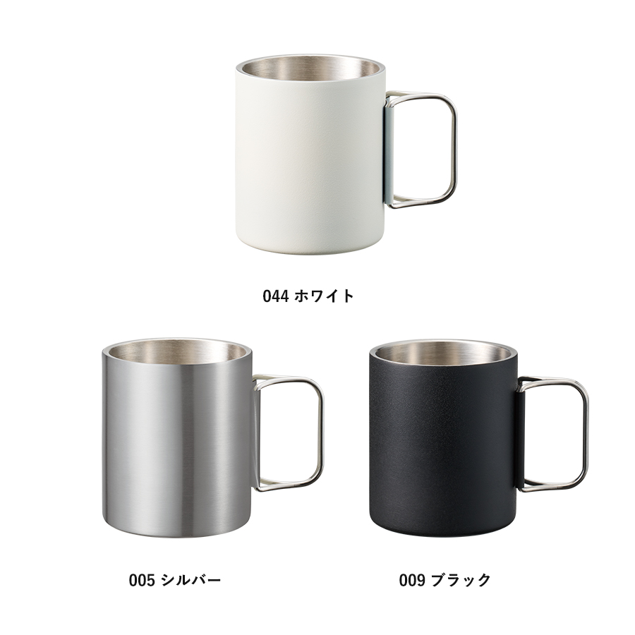 折りたたみハンドルステンレスマグ ver.2 シルバー（TS-1950-005）画像-2