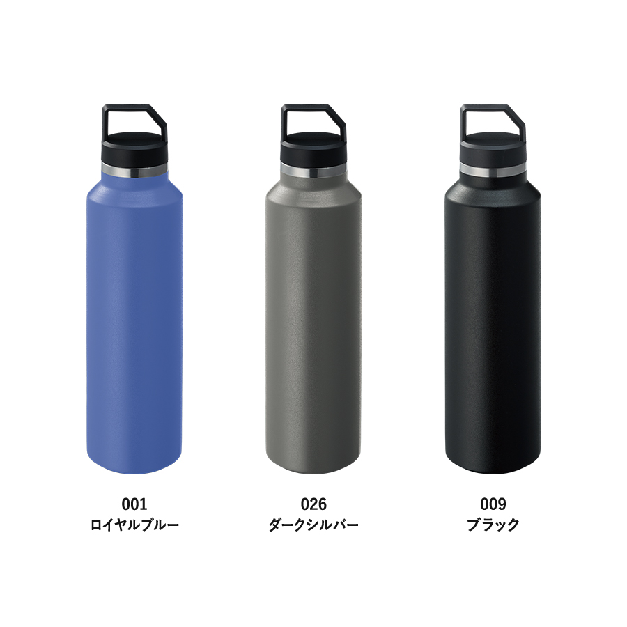 ZaLattoサーモハンドルスリムボトル ver.2 ブラック（TS-1953-009）画像-3