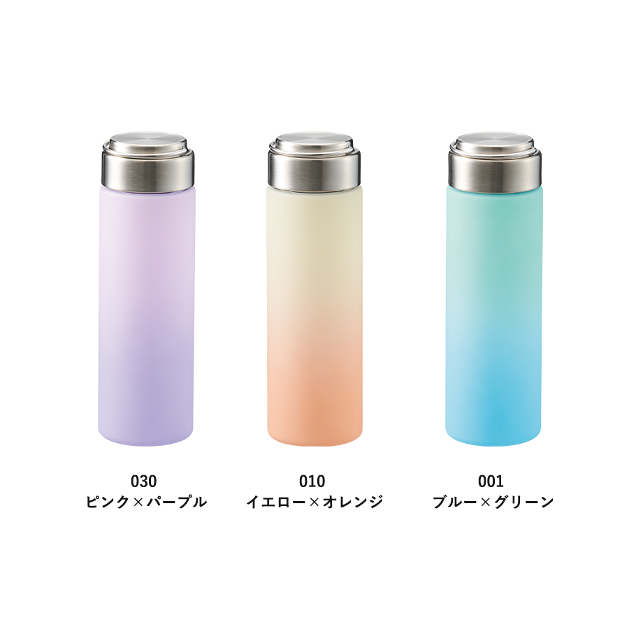 グラデーションハンドルクリアボトル500ml ピンク×パープル(TS-1955-030)画像-4