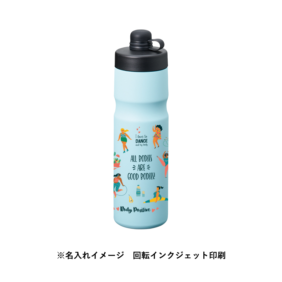 ステンレスサーモスポーツボトル600ml ライトブルー（TS-1960-034）画像-9