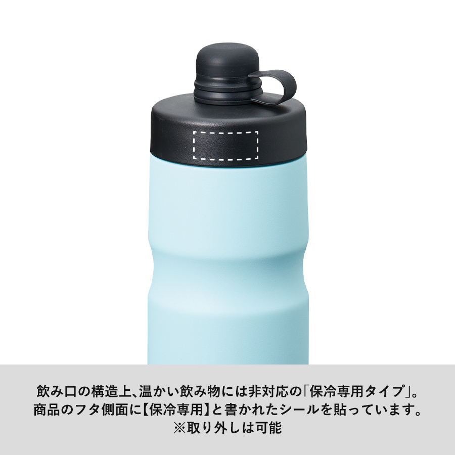 ステンレスサーモスポーツボトル600ml ホワイト（TS-1960-044）画像-6