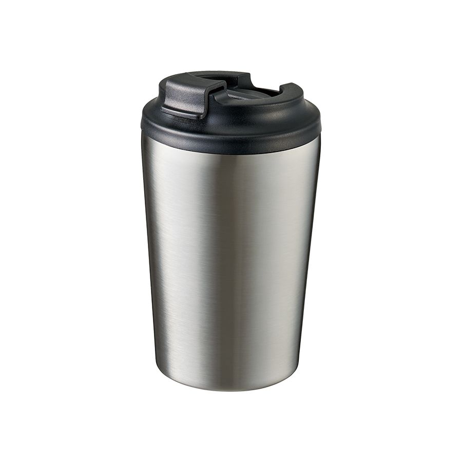 リッド付ステンレスサーモタンブラー380ml シルバー