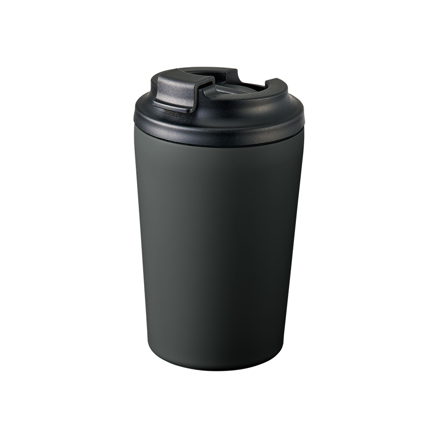 リッド付ステンレスサーモタンブラー380ml マットブラック