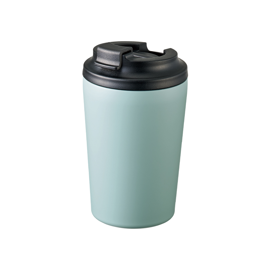 リッド付ステンレスサーモタンブラー380ml スモークブルー