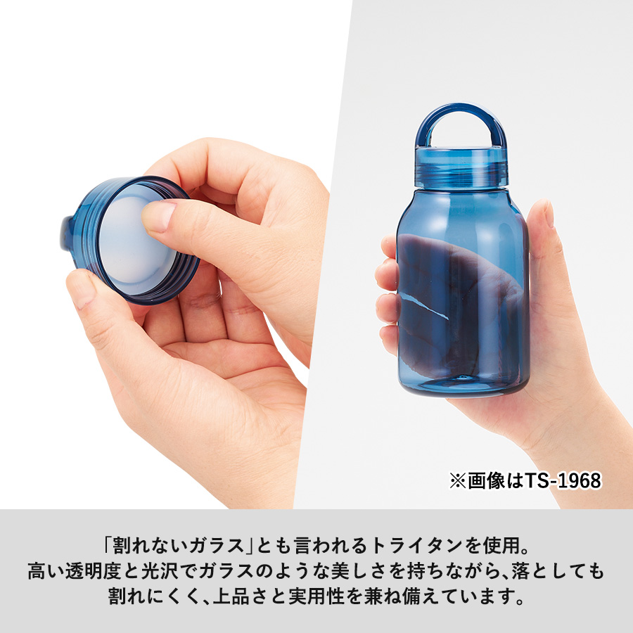 Handitクリアボトル350mL ブラック(TS-1968-009)画像-6