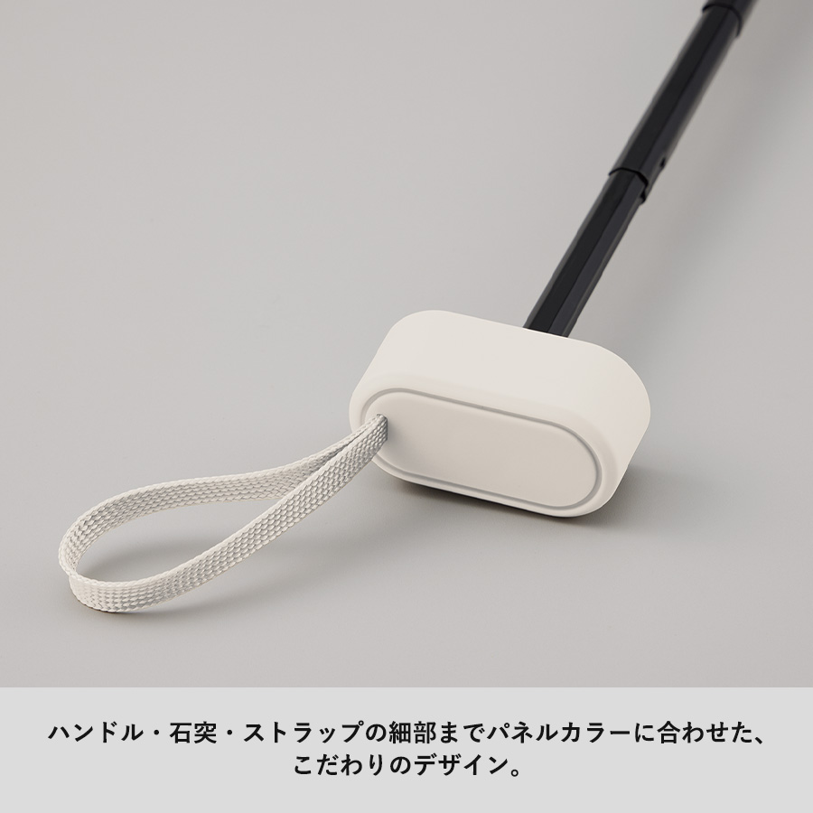 5段遮光コンパクト折りたたみ傘　ライトピンク（TU-0003-030）画像-7