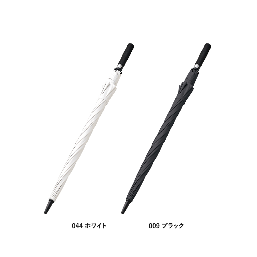 ゴルフベーシック遮光長傘 ブラック（TU-0033-009）画像-4