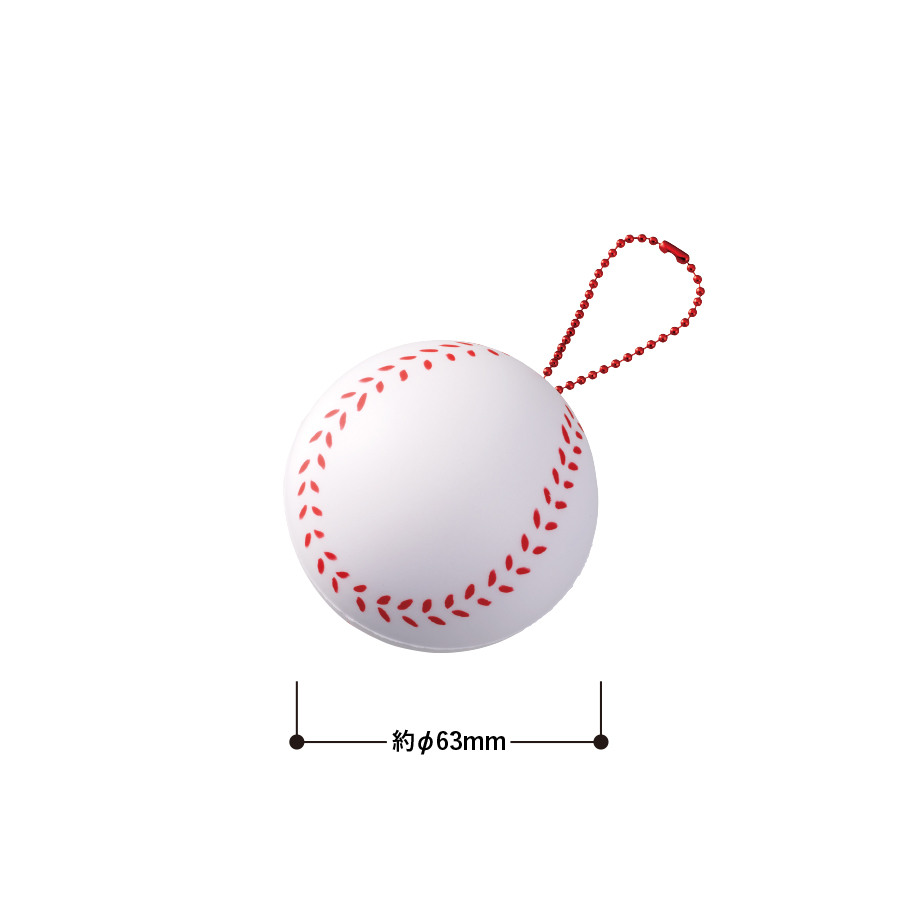 サインボール(野球ボール型)ホワイト(TX-0039-044)画像-2