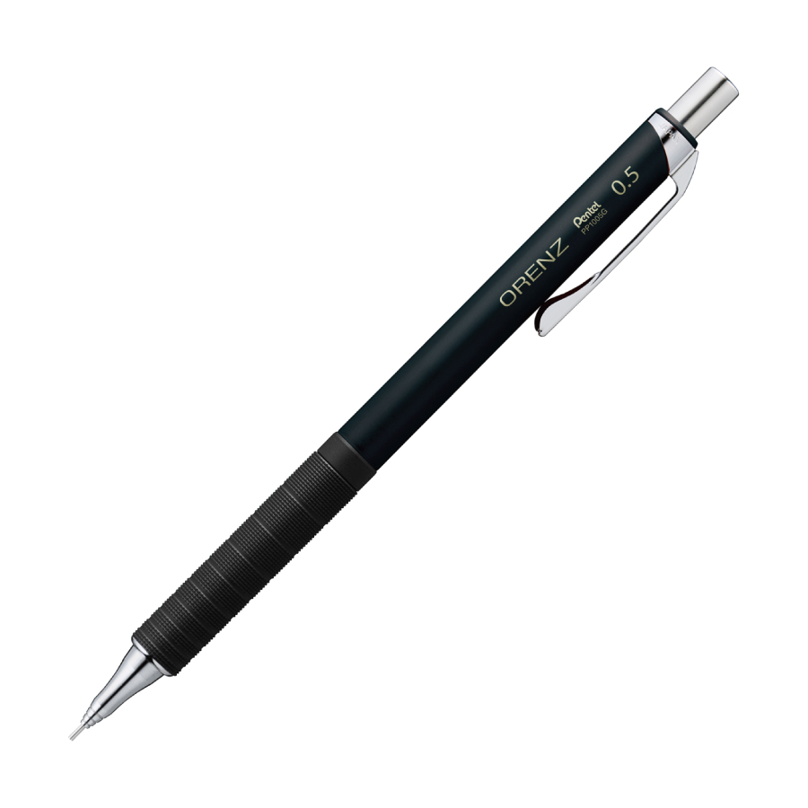 シャープペンシル オレンズ メタルグリップ ORENZ METAL GRIP 0.5mm ブラック軸