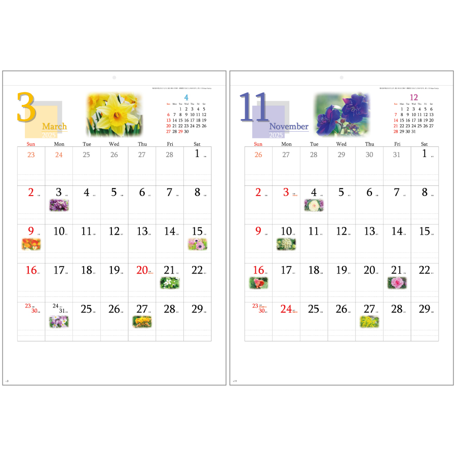 四季の花もよう（YG-12）画像-3
