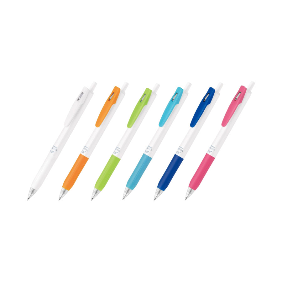 【ZEBRA（ゼブラ）】 サラサクリップホワイト軸0.5（1色名入れ）